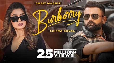 burberry sung|amrit maan songnew.